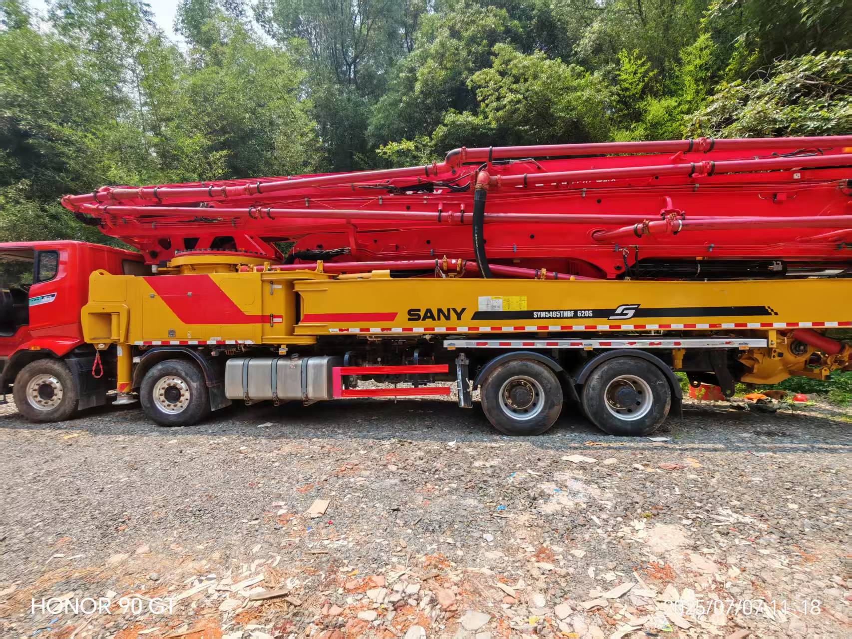 SANY Used Concrete Pump Truck