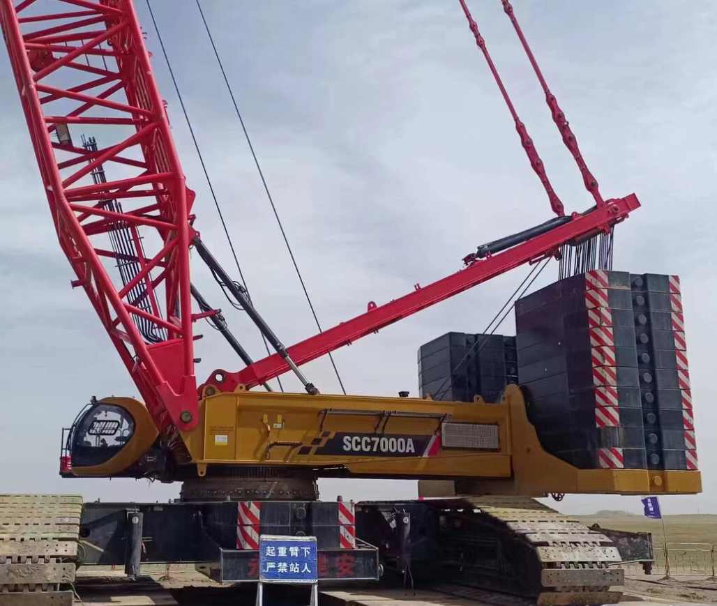 Used  SANY SCC7000A Crawler Crane – 700-Ton Class