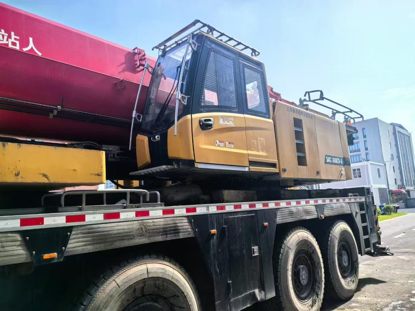 Used SANY 100-ton truck crane