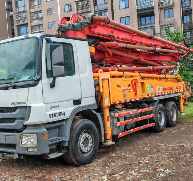 Used SANY 38-meter Concrete Pump Truck