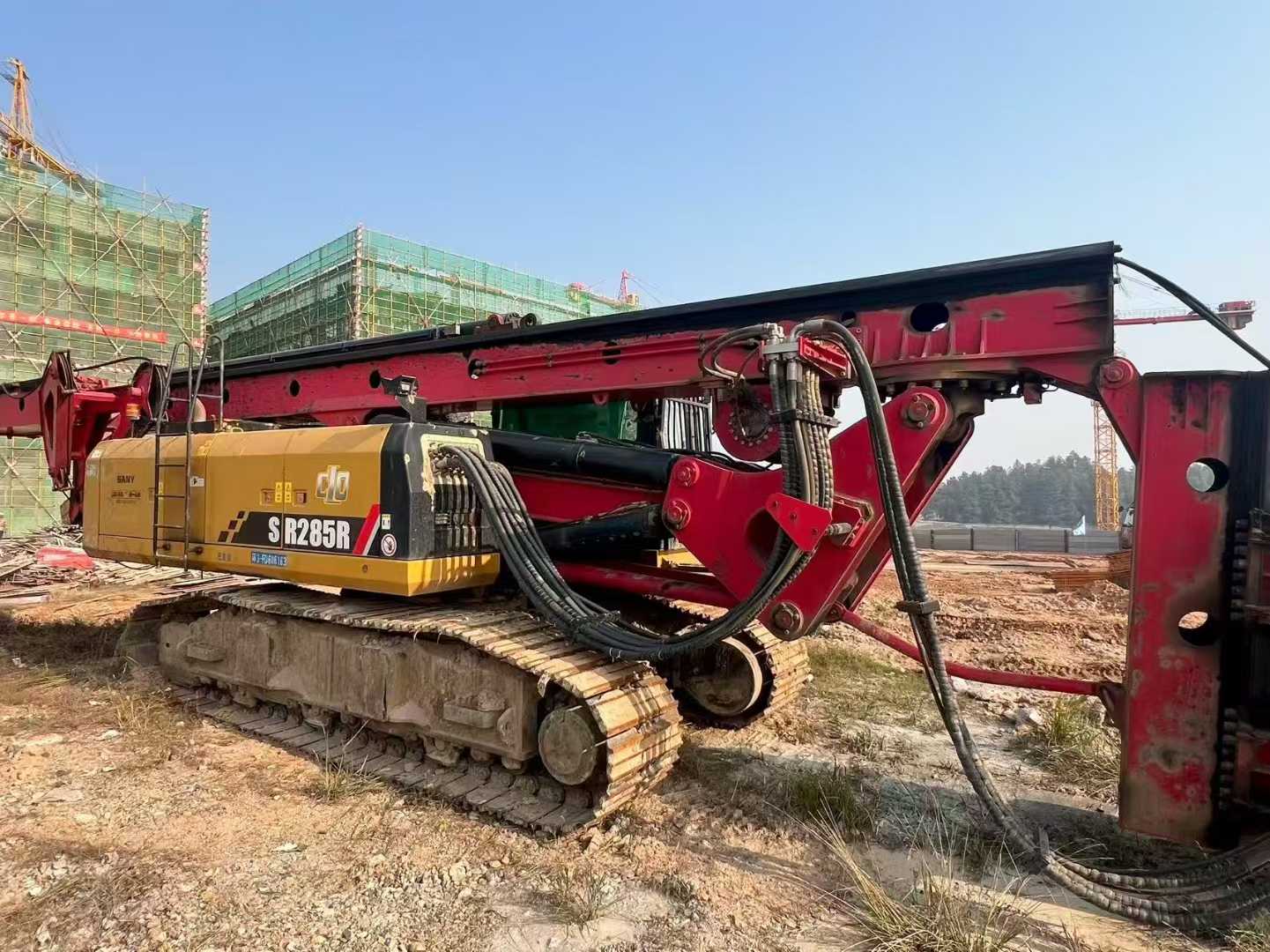 SANY SR285 Used Rotary Drilling Rig