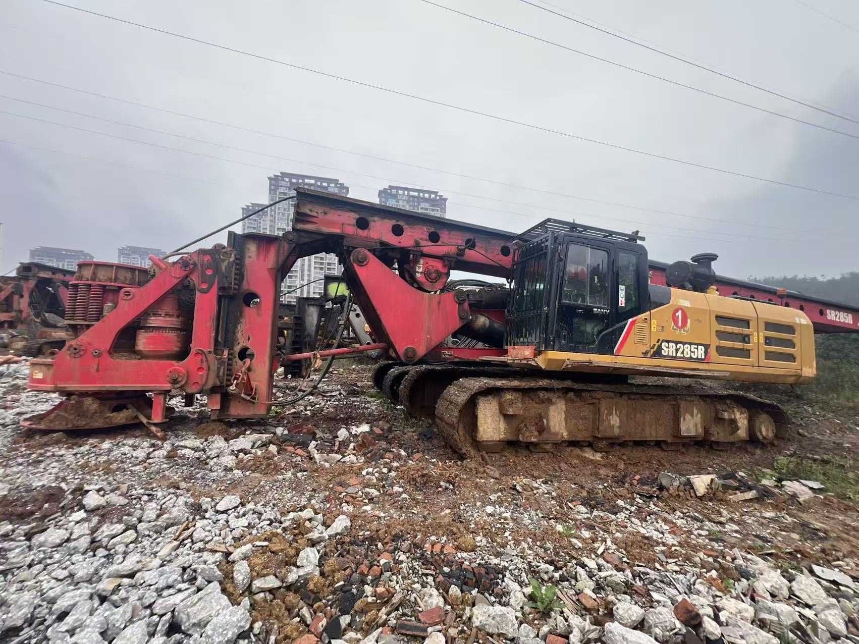 Used SANY Rotary Drilling Rig SR285