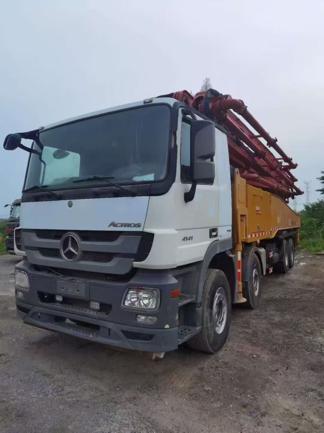SANY used concrete pump truck
