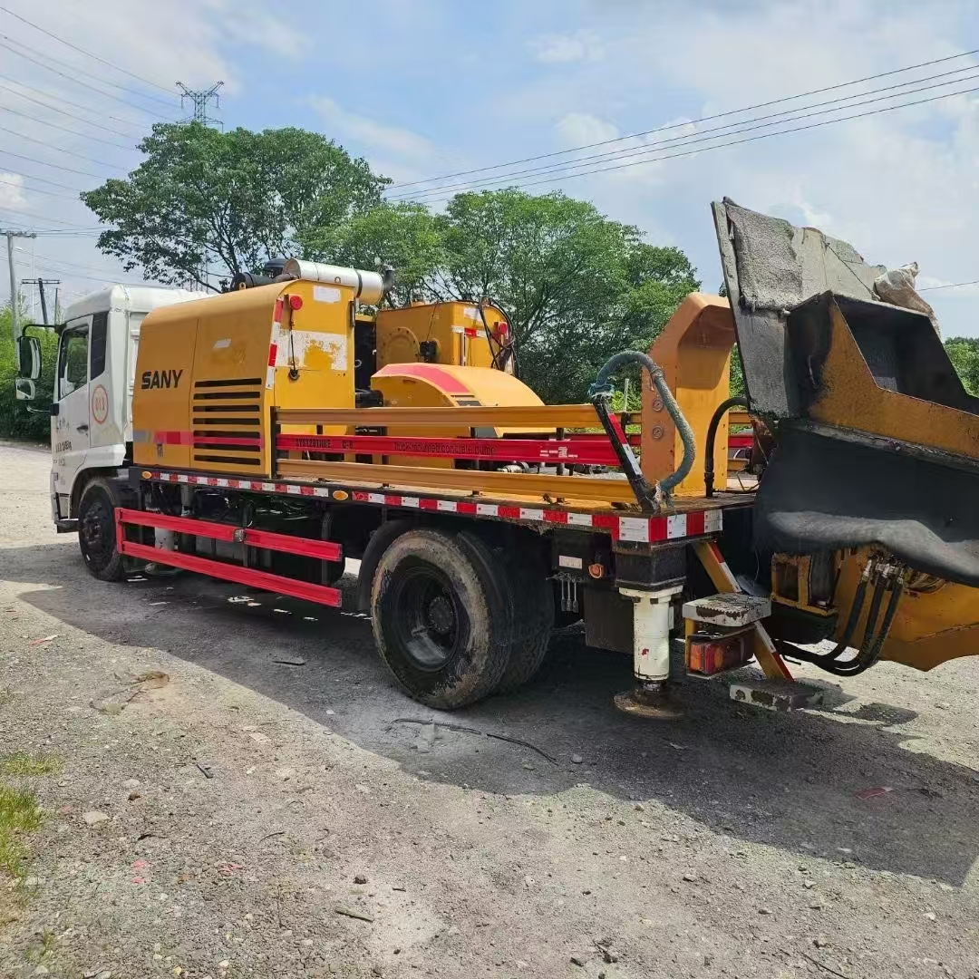 Used 2020 SANY 10020 Truck-Mounted Concrete Pump (Dongfeng Tianjin Chassis)