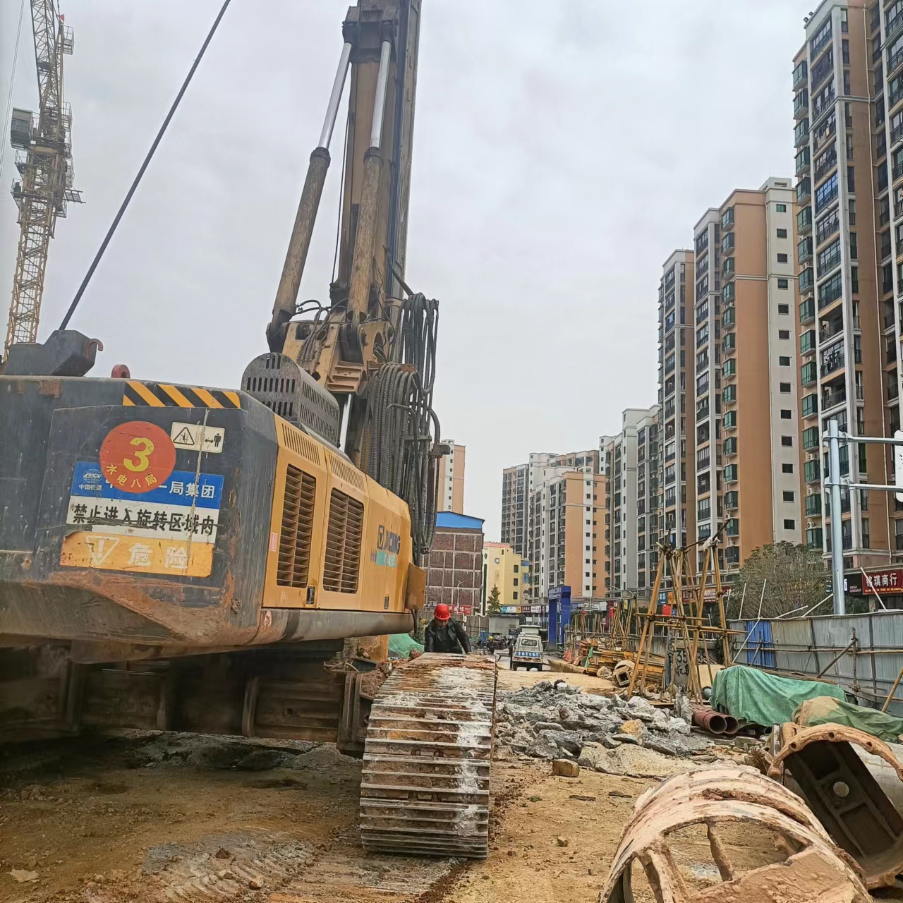 Used XCMG XR280D rotary drilling rig