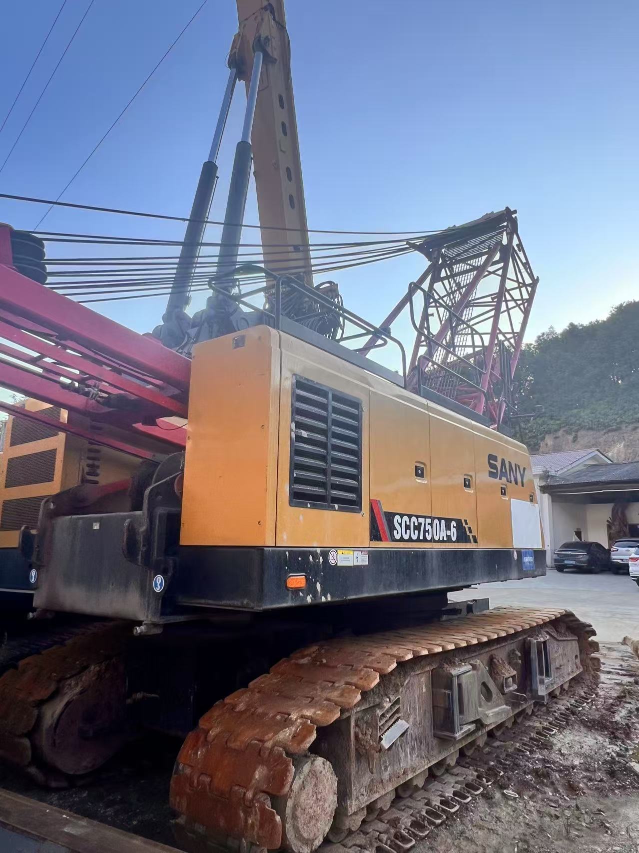 Used SANY SCC750A-6 Crawler Crane