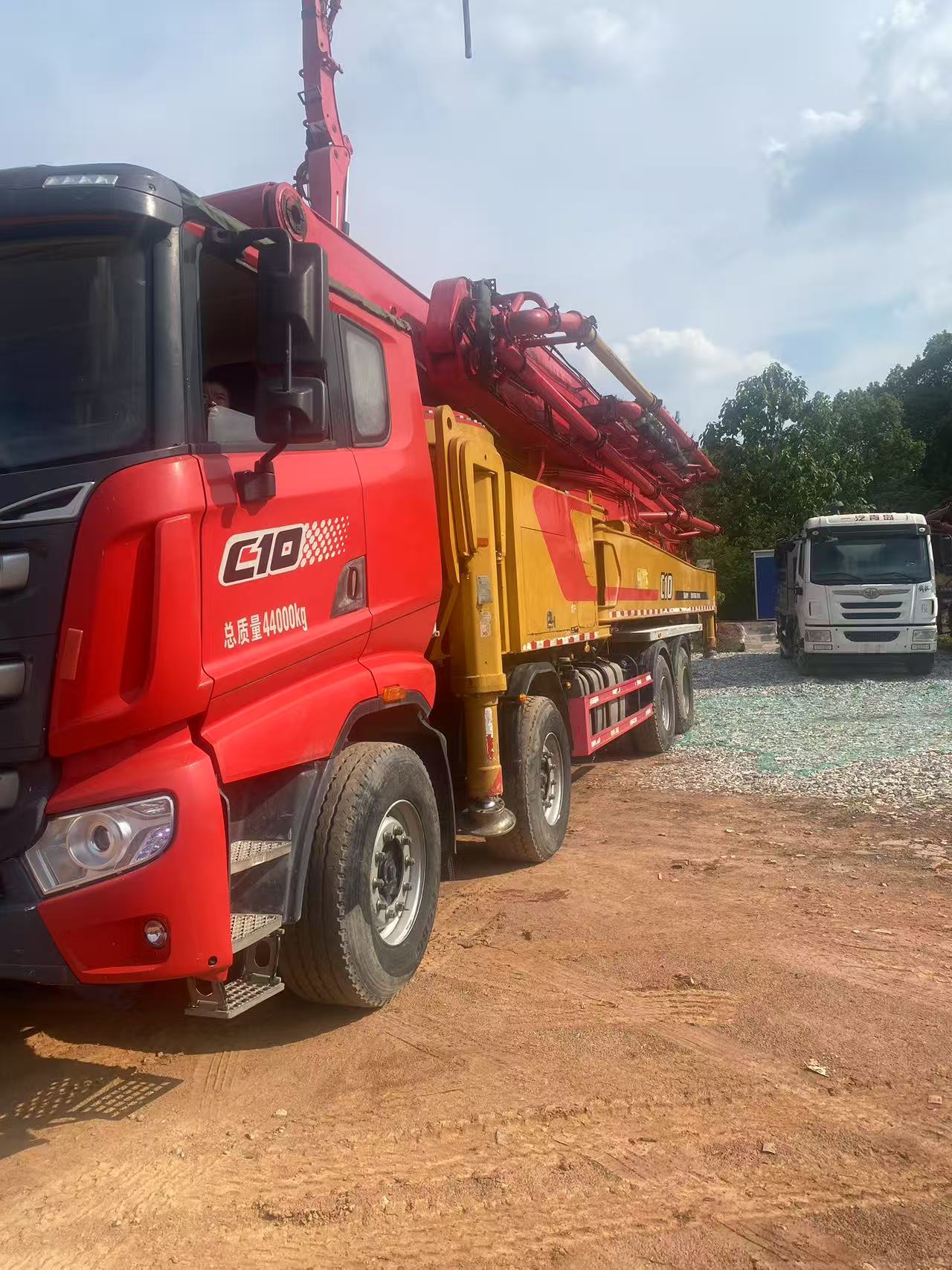 SANY used concrete pump truck