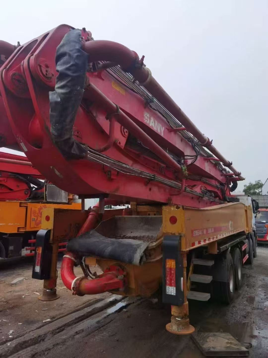 SANY used concrete pump truck