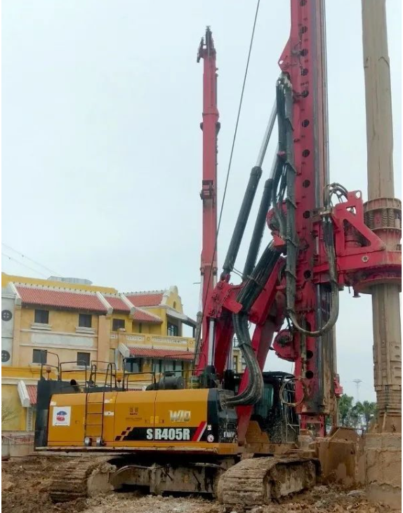 SANY Used Rotary Drilling Rig SR405R