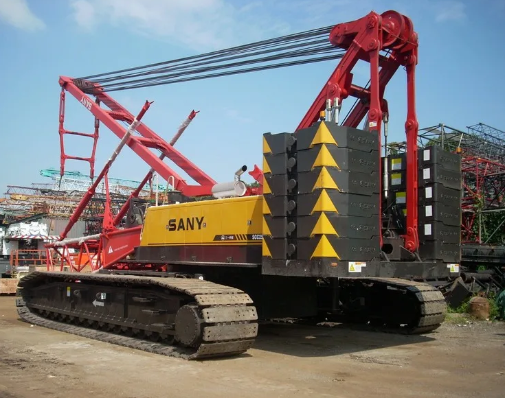 Used SANY SCC2500A Crawler Crane2