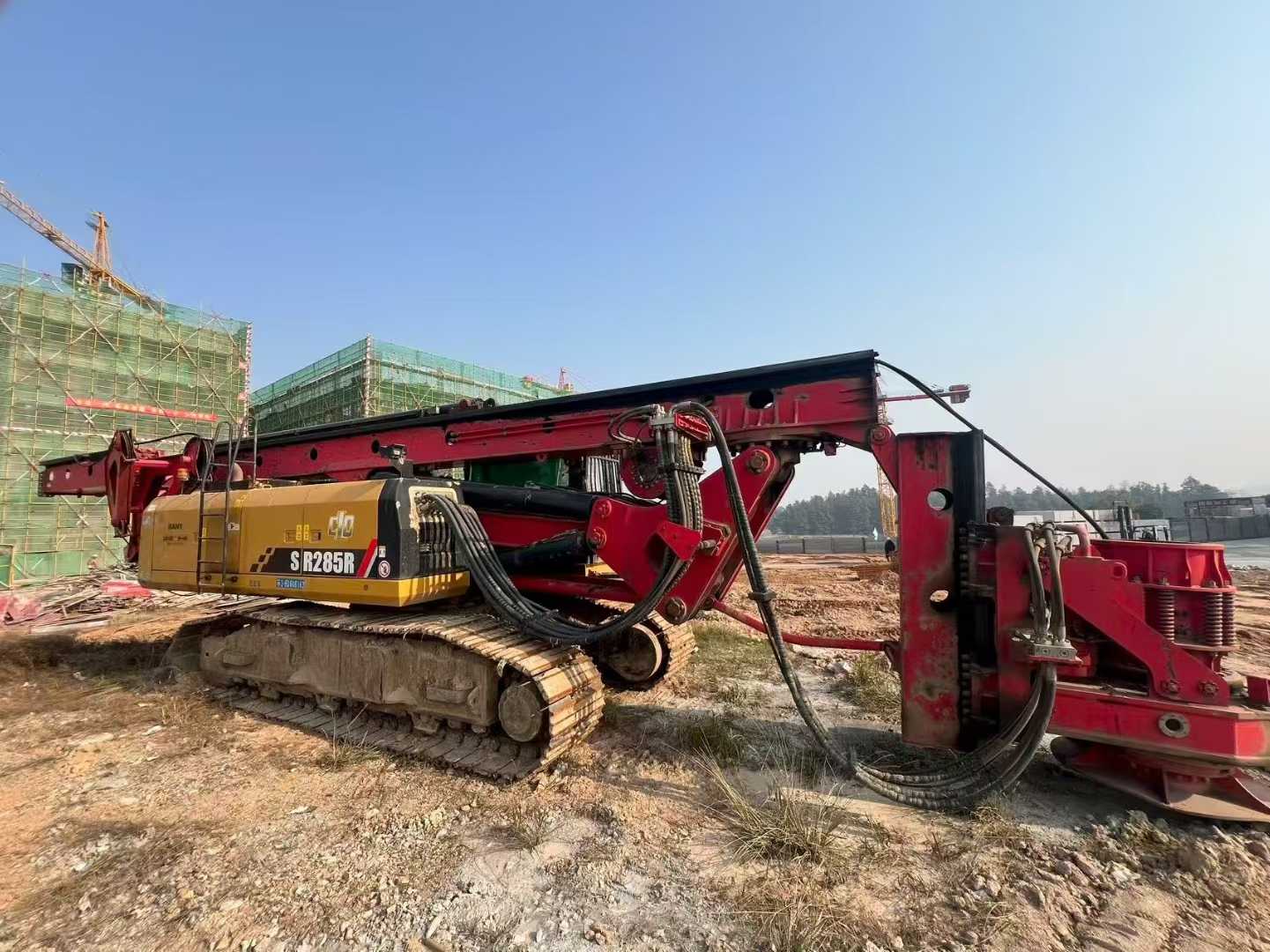 SANY SR285 Used Rotary Drilling Rig
