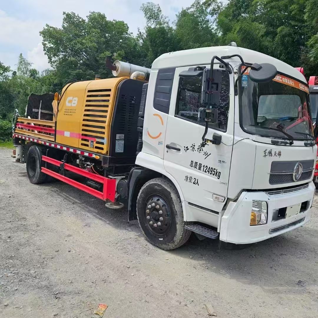 Used 2020 SANY 10020 Truck-Mounted Concrete Pump (Dongfeng Tianjin Chassis)