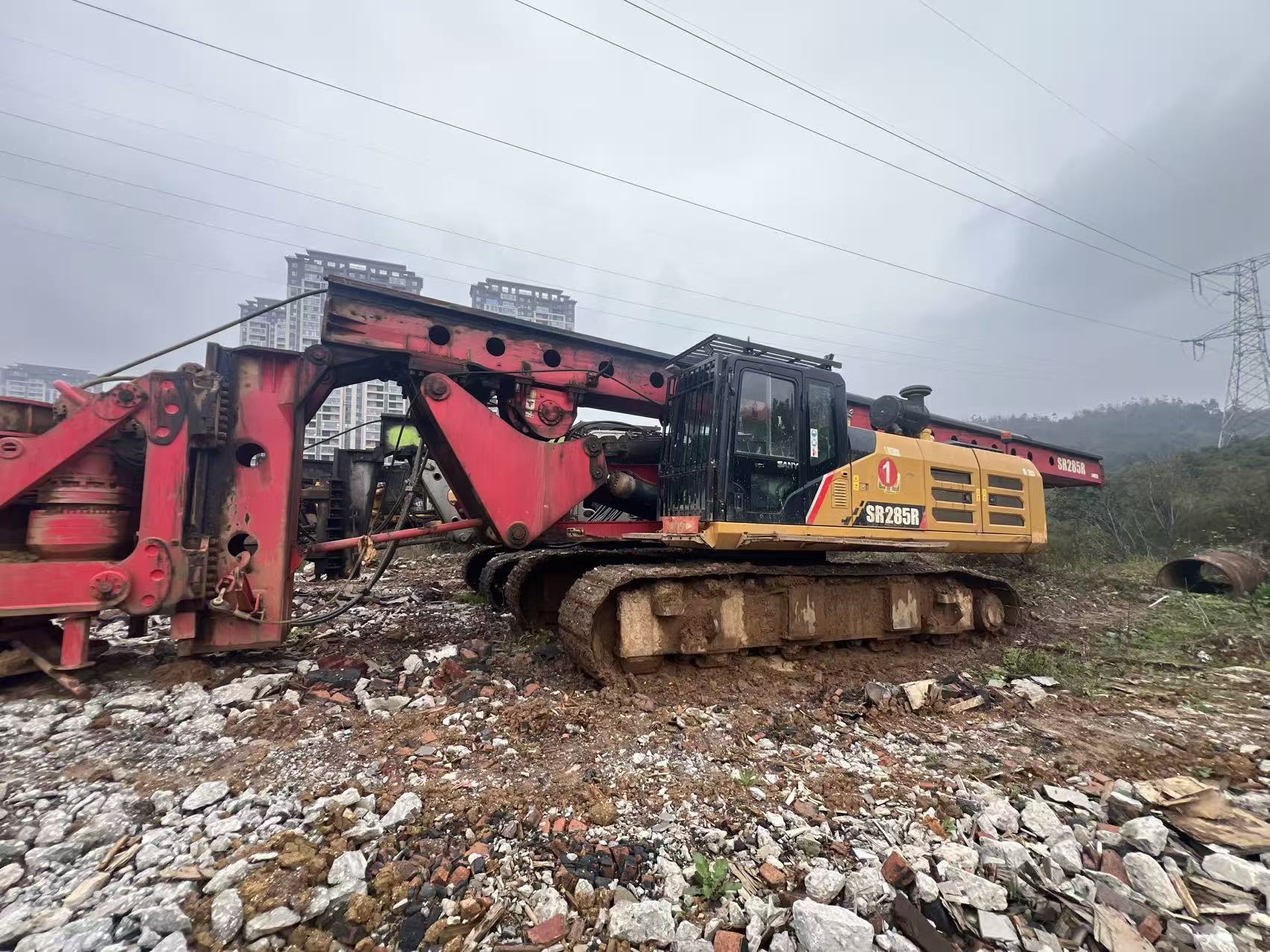 Used SANY Rotary Drilling Rig SR285R