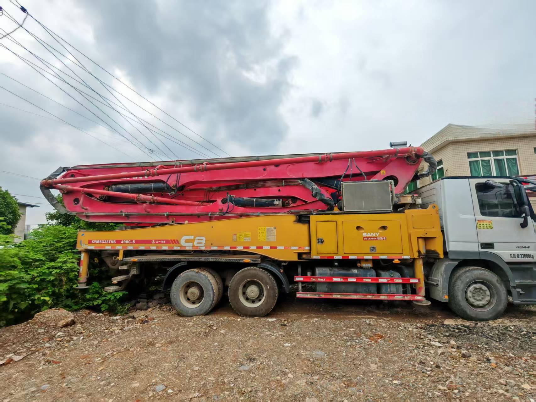 USED SANY 49m Concrete Pump Truck