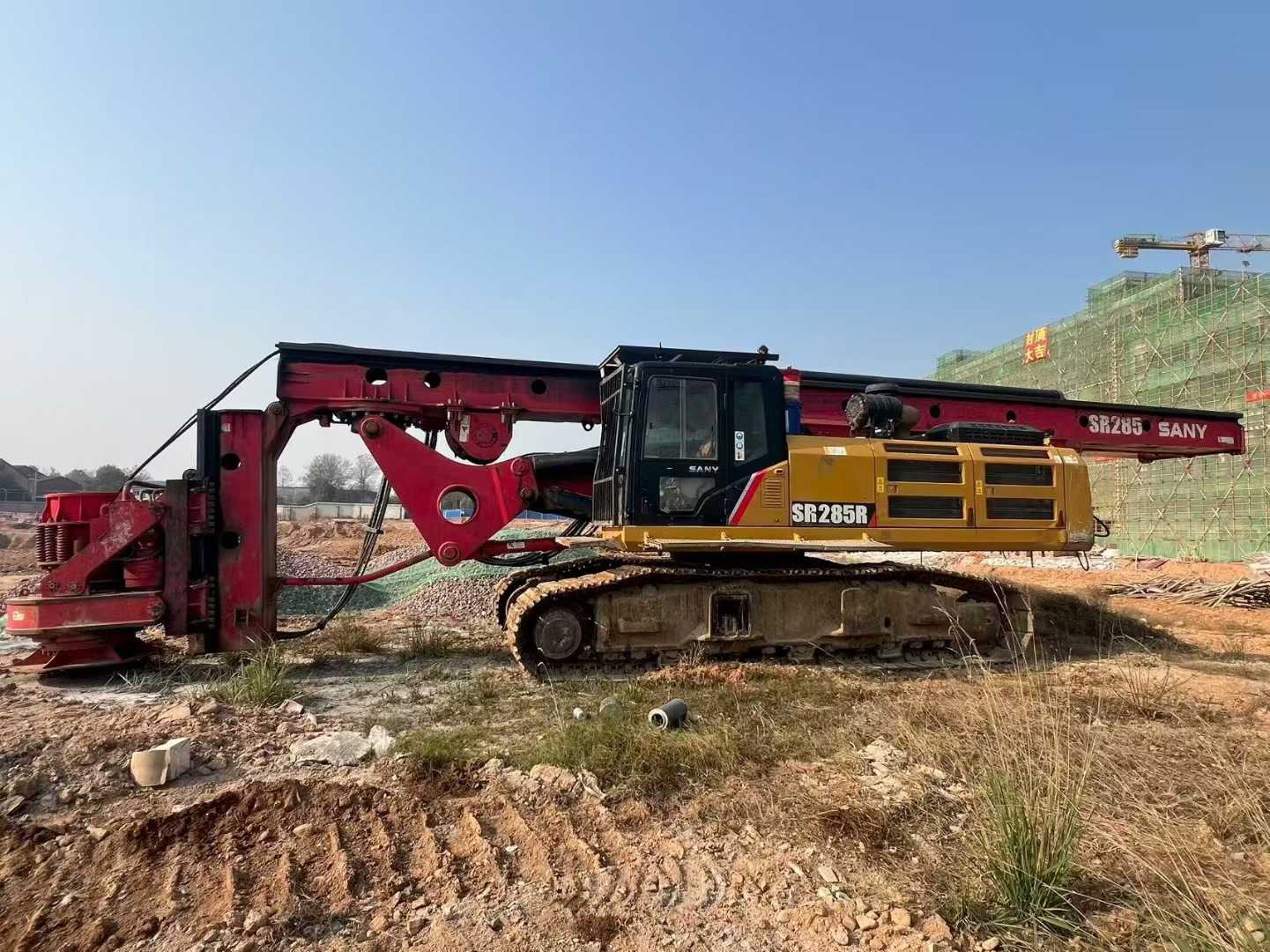SANY SR285 Used Rotary Drilling Rig