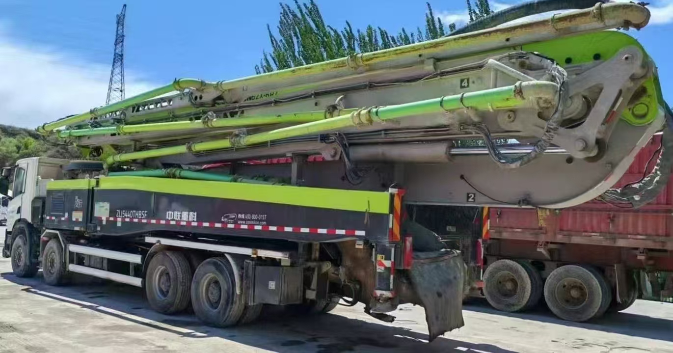 Used 2023 Zoomlion 62m Concrete Pump Truck (Scania Chassis)