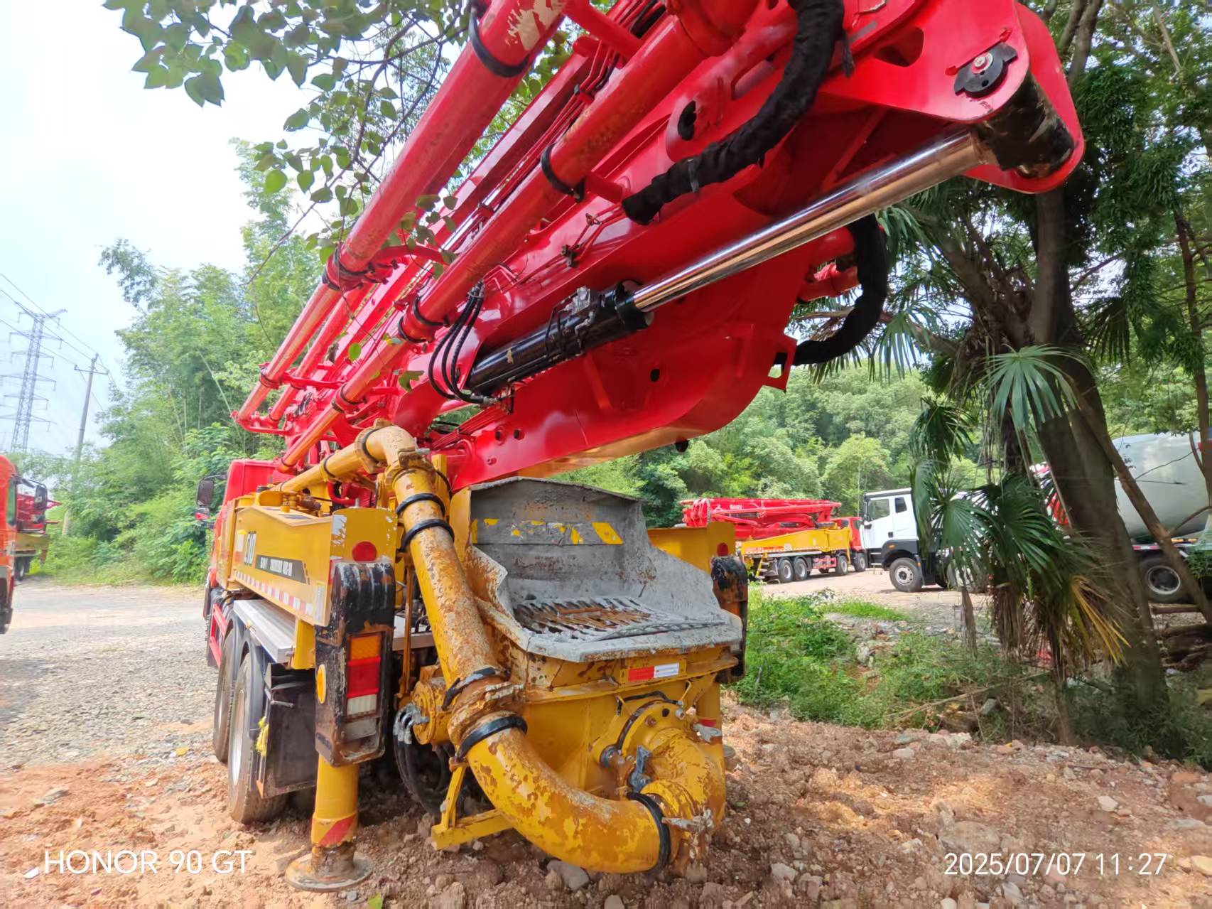SANY Used Concrete Pump Truck-43m
