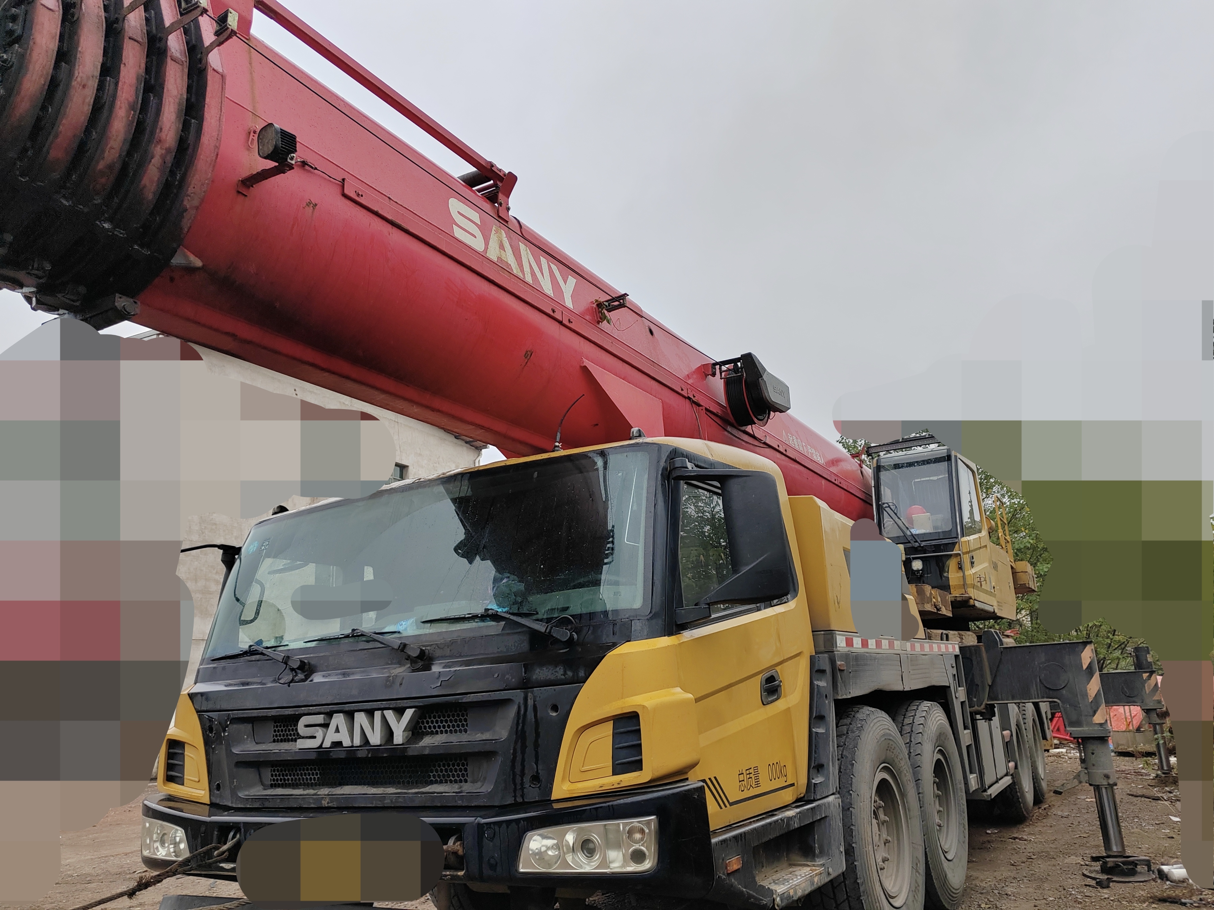 Used SANY 80-ton Truck Crane