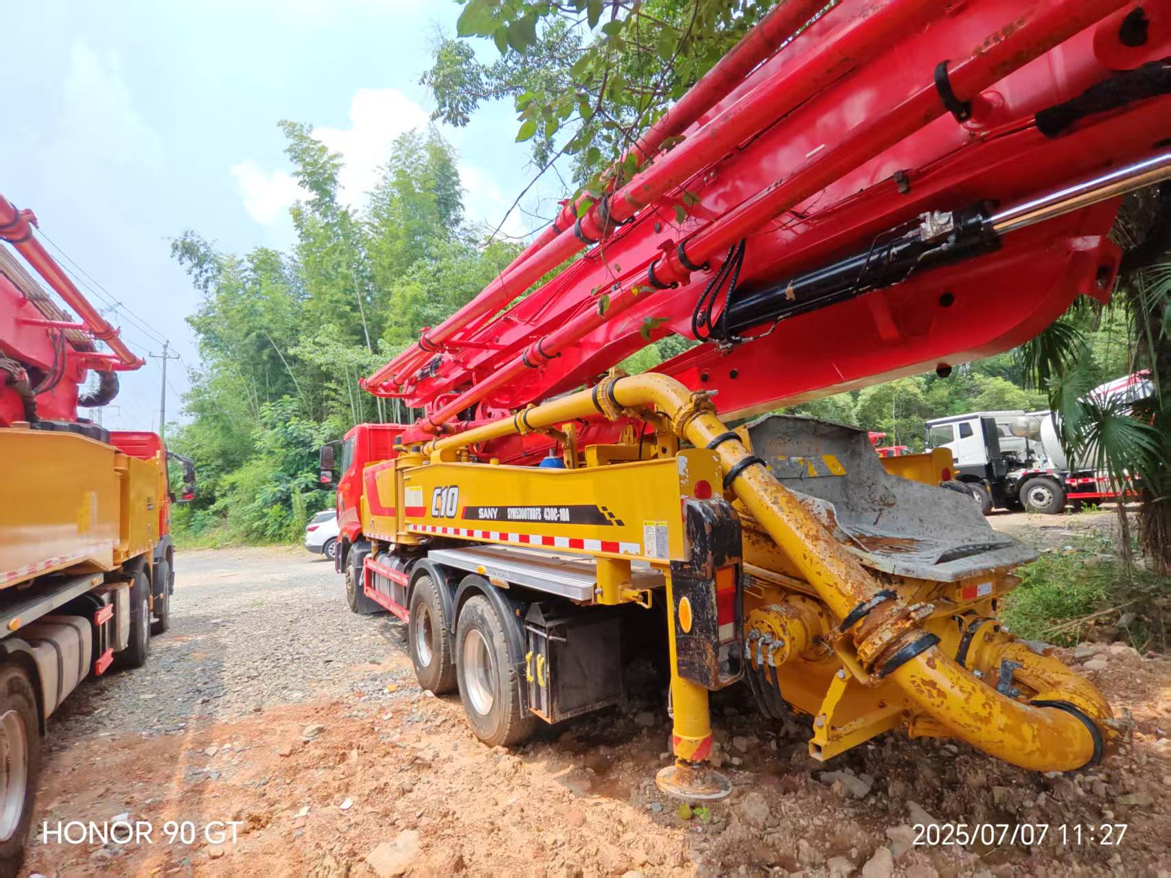 SANY Used Concrete Pump Truck-43m