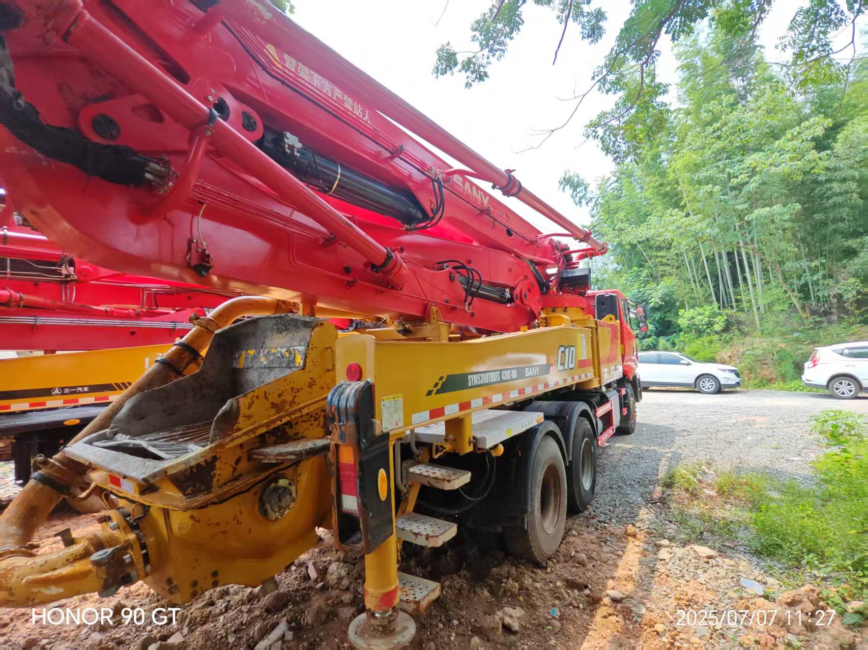SANY Used Concrete Pump Truck-43m