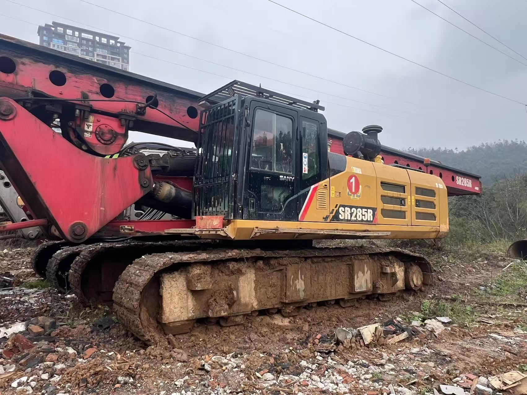 Used SANY Rotary Drilling Rig SR285R