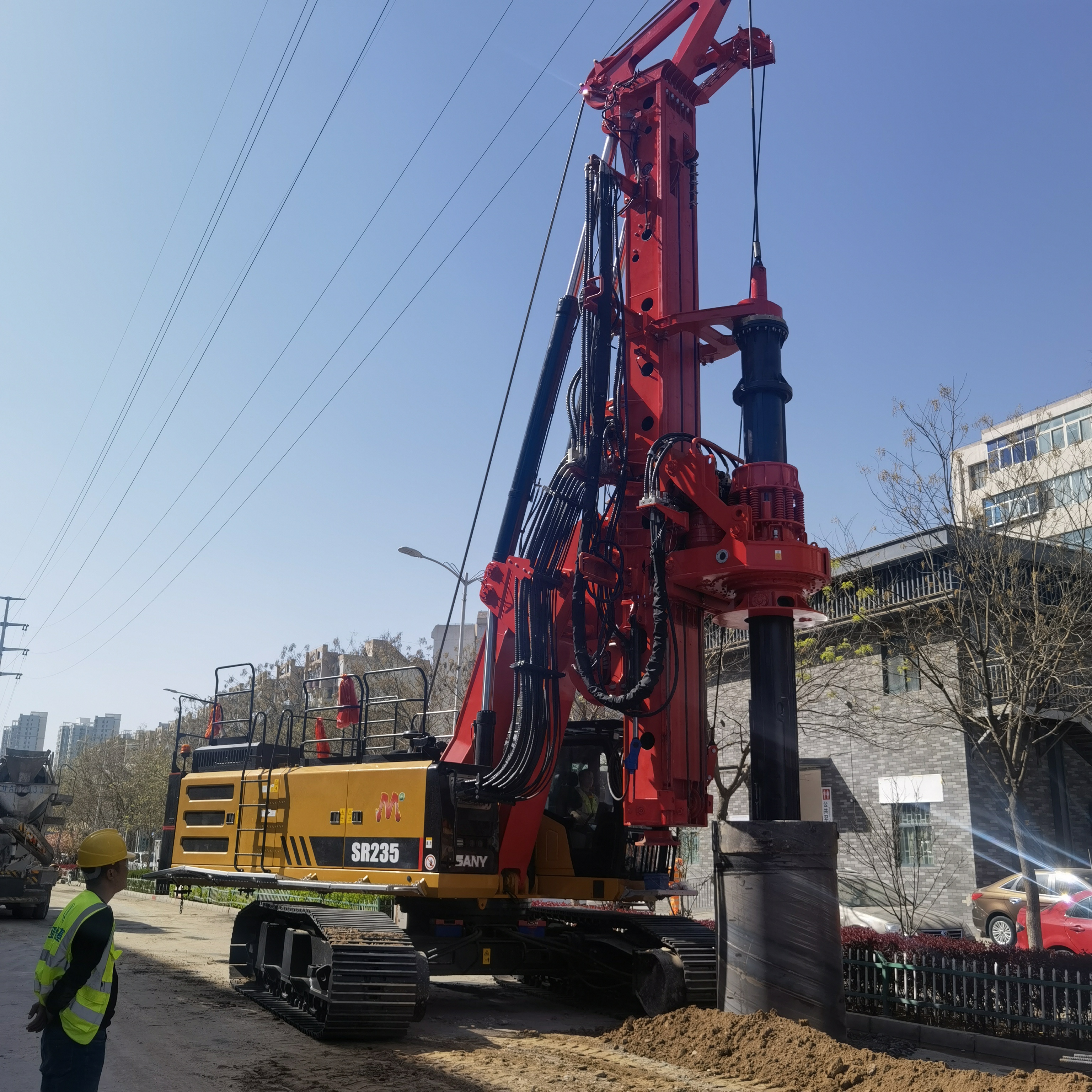 SANY Used Rotary Drilling Rig