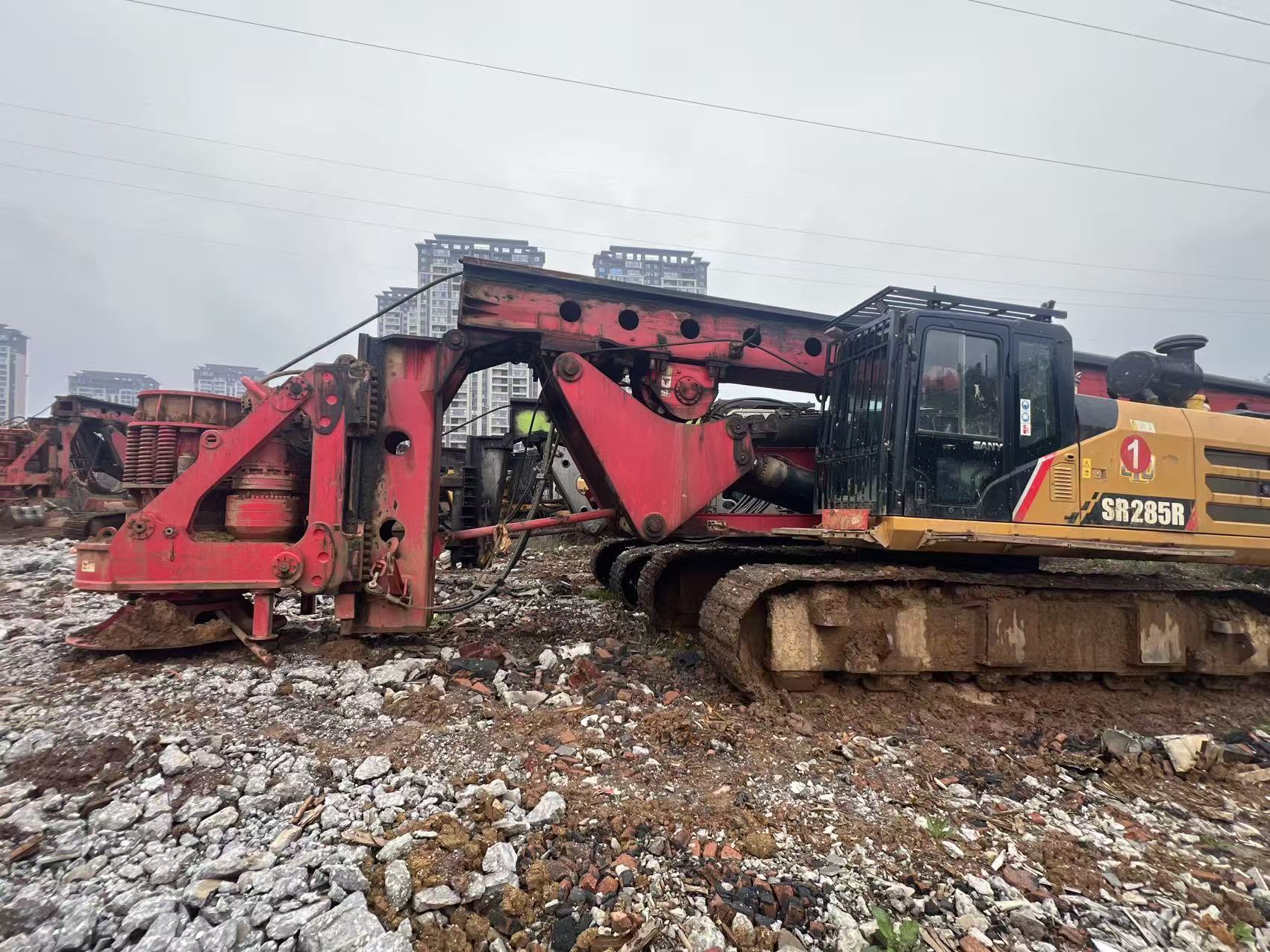 Used SANY Rotary Drilling Rig SR285