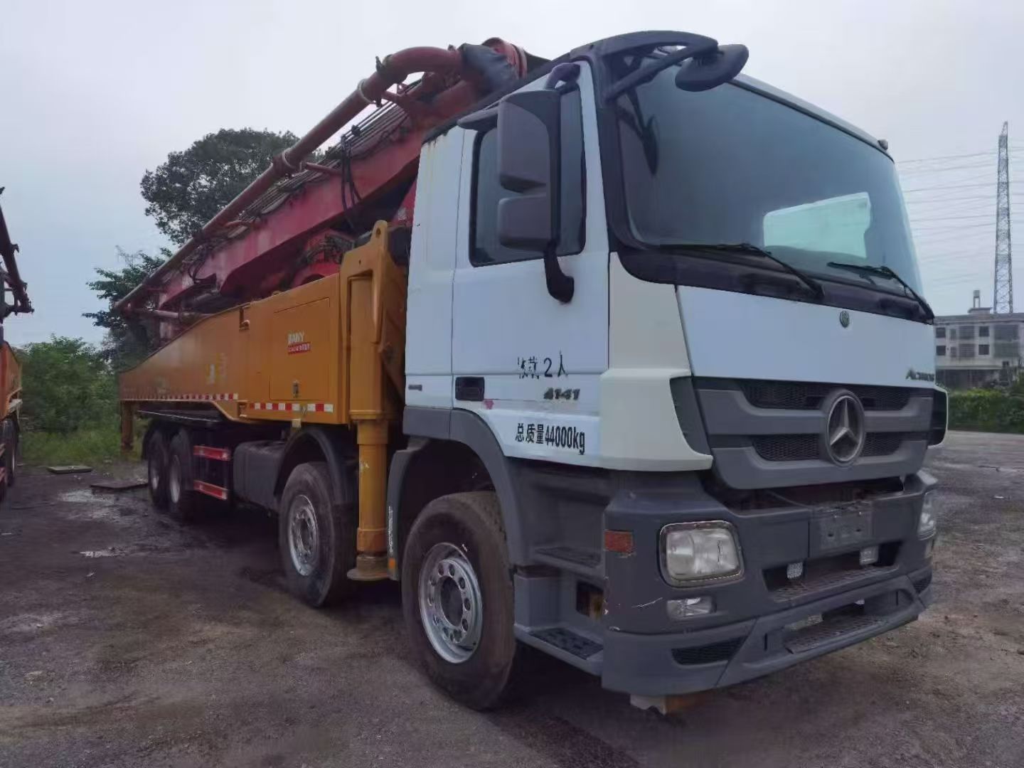 SANY used concrete pump truck