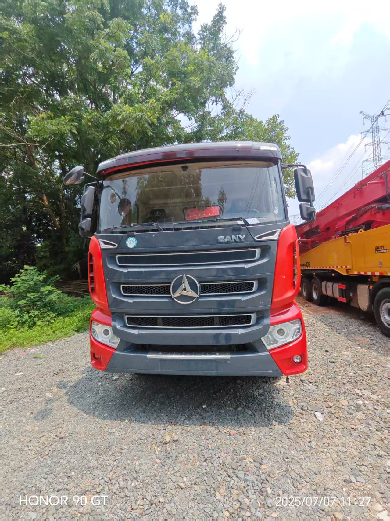 SANY Used Concrete Pump Truck-43m