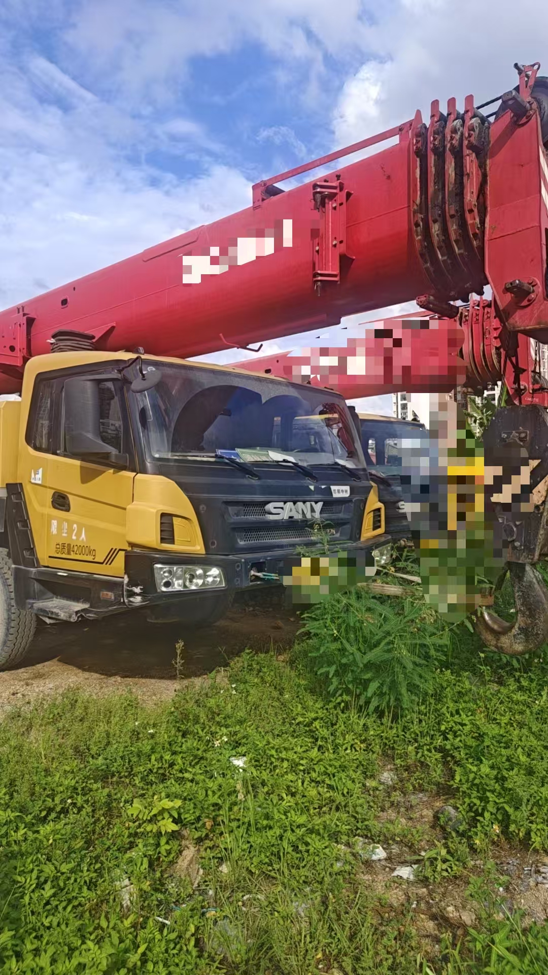 SANY used Truck Crane