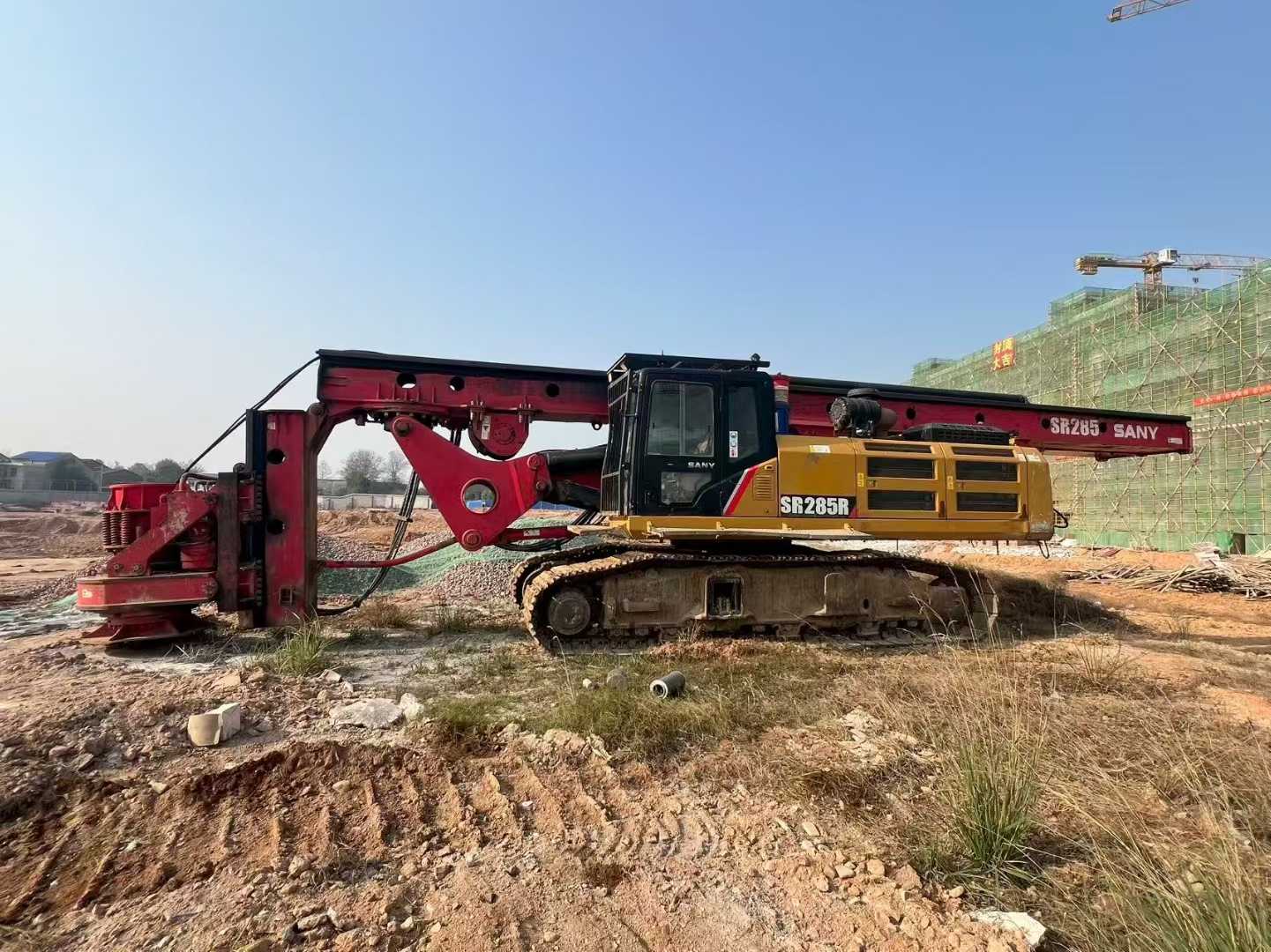 SANY SR285 Used Rotary Drilling Rig