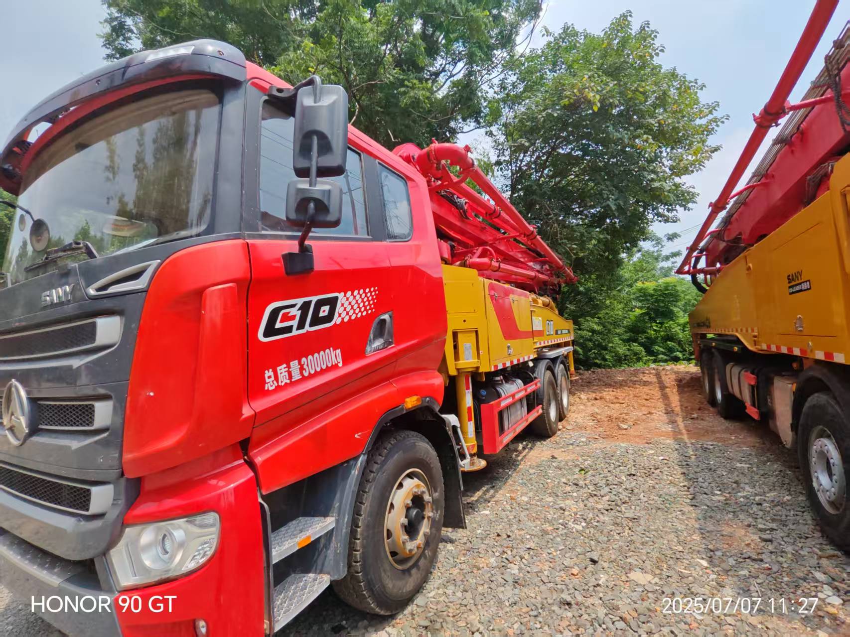 SANY Used Concrete Pump Truck-43m